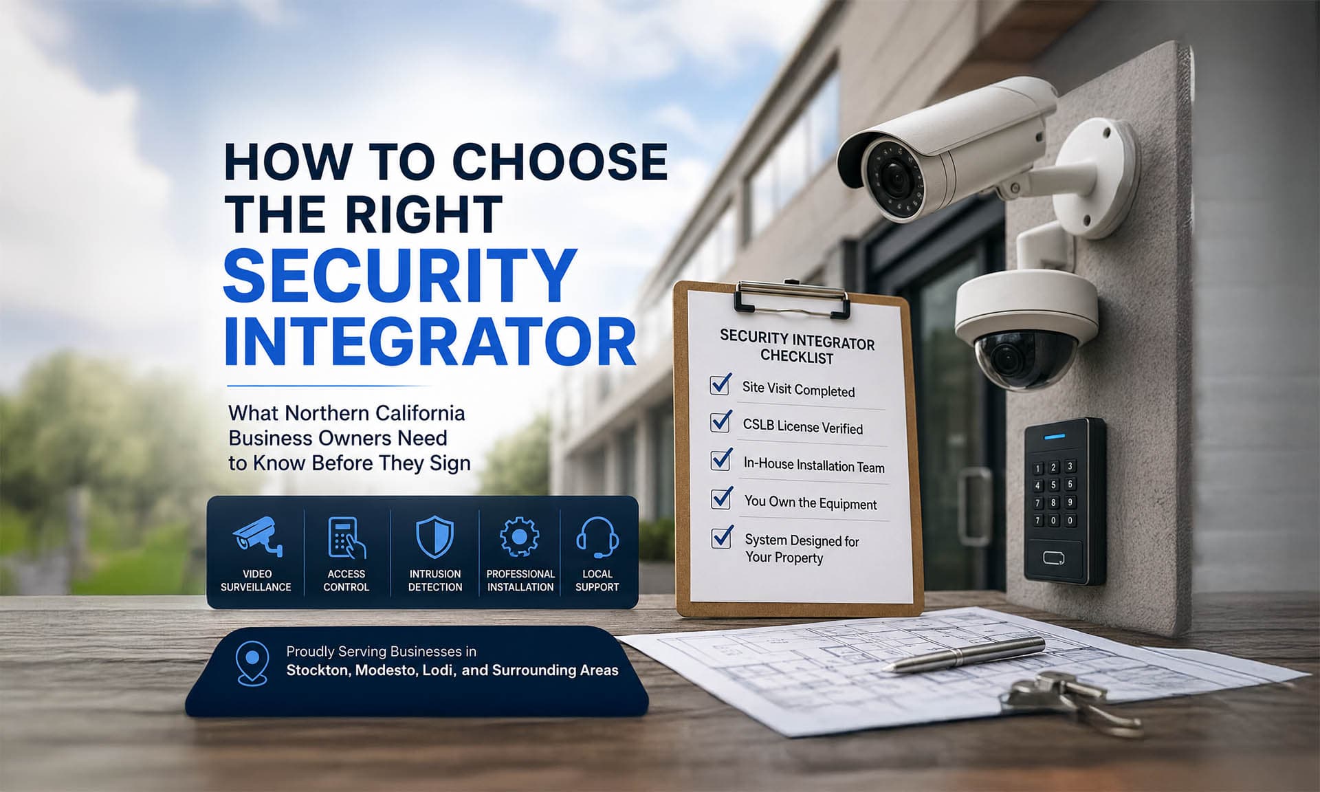 How to Choose a Commercial Security Integrator in Northern California (Without Getting Burned)